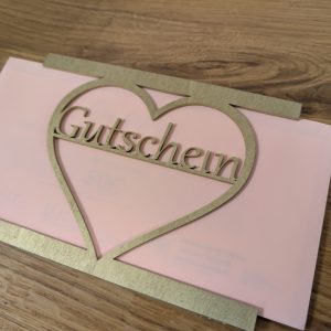 Gutschein Rahmen, Geschenk, Sina-Beauty